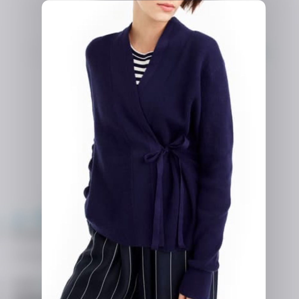 J.Crew Kimono Wrap Sweater - Picture 8 of 8
